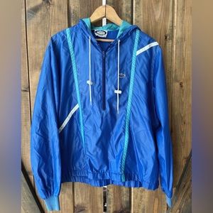 IZOD/Lacoste Blue Vintage Windbreaker